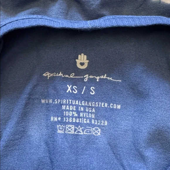 Spiritual Gangster Supernova long sleeve active tee size xs/s - Picture 5 of 7